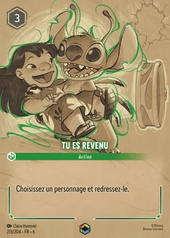 Tu es revenu 213/204 La Mer Azurite