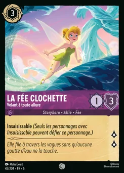 La Fée Clochette - Volant à toute allure 43/204 La Mer Azurite