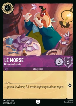 Le Morse - Gourmand avide 46/204 La Mer Azurite
