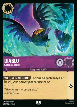 Diablo - Corbeau docile 49/204 La Mer Azurite