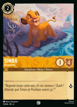 Simba - Insouciant 5/204 La Mer Azurite