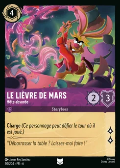 Le Lièvre de Mars - Hôte absurde 50/204 La Mer Azurite