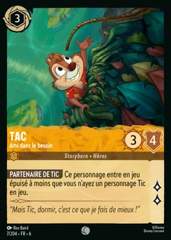 Tac - Ami dans le besoin 7/204 La Mer Azurite