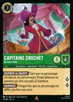Capitaine Crochet - En sous-main 71/204 La Mer Azurite