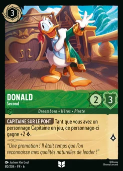 Donald - Second 80/204 La Mer Azurite