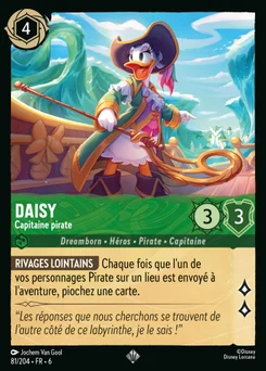 Daisy - Capitaine pirate 81/204 La Mer Azurite