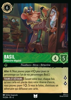 Basil - Détective déguisé 91/204 La Mer Azurite