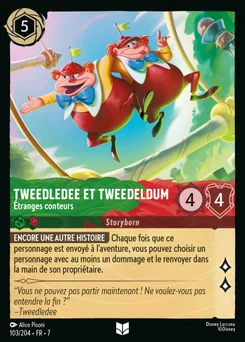 Tweedledee et Tweedeldum - Étranges conteurs 103/204 L'île d'Archazia