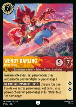 Wendy Darling - Reine Pirate 12/204 L'île d'Archazia