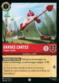Gardes cartes - Troupes royales 129/204 L'île d'Archazia