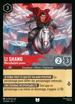 Li Shang - Nouvellement promu 133/204 L'île d'Archazia