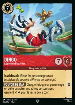 Dingo - Athlète de l'extrême 139/204 L'île d'Archazia