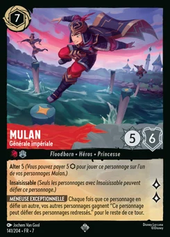 Mulan - Générale impériale 141/204 L'île d'Archazia