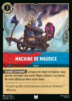 Machine de Maurice 151/204 L'île d'Archazia