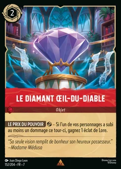 Le Diamant Œil-du-Diable 152/204 L'île d'Archazia