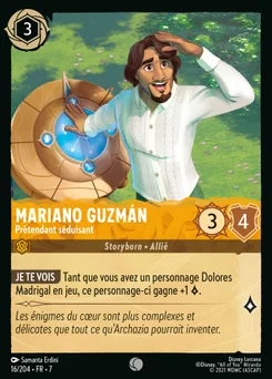 Mariano Guzmán - Prétendant séduisant 16/204 L'île d'Archazia