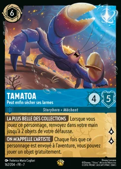 Tamatoa - Peut enfin sécher ses larmes 162/204 L'île d'Archazia