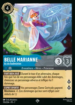 Belle Marianne - As du badminton 176/204 L'île d'Archazia