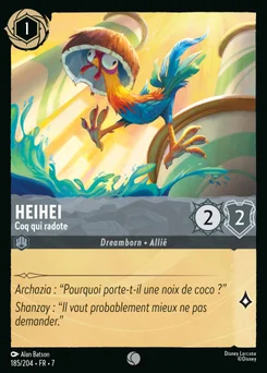 Heihei - Coq qui radote 185/204 L'île d'Archazia