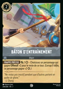 Bâton d'entraînement 204/204 L'île d'Archazia