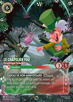 Le Chapelier Fou - Excentrique turbulent 213/204 L'île d'Archazia