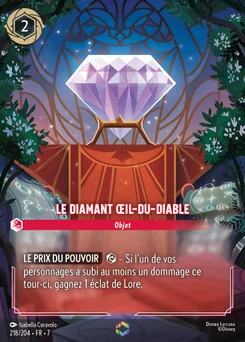 Le Diamant Œil-du-Diable 218/204 L'île d'Archazia