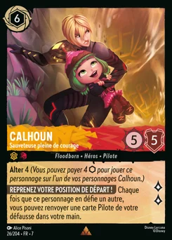 Calhoun - Sauveteuse pleine de courage 26/204 L'île d'Archazia