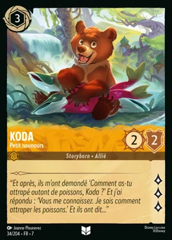 Koda - Petit nounours 34/204 L'île d'Archazia