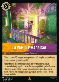 La Famille Madrigal 40/204 L'île d'Archazia