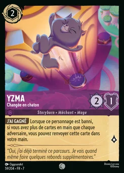 Yzma - Changée en chaton 59/204 L'île d'Archazia
