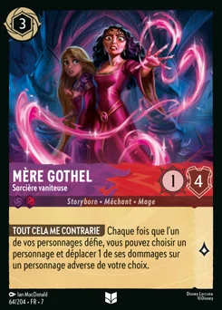 Mère Gothel - Sorcière vaniteuse 64/204 L'île d'Archazia