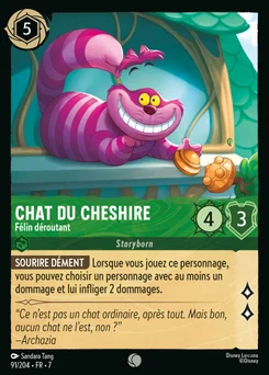 Chat du Cheshire - Félin déroutant 91/204 L'île d'Archazia