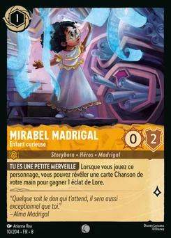 Mirabel Madrigal - Enfant curieuse 10/204 Le Règne de Jafar