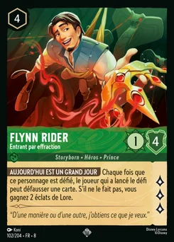 Flynn Rider - Entrant par effraction 102/204 Le Règne de Jafar
