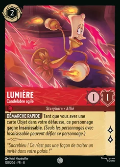 Lumière - Candelabre agile 128/204 Le Règne de Jafar