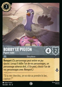 Bobby le pigeon - Pigeon violet 182/204 Le Règne de Jafar