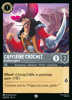 Capitaine Crochet - Duelliste aguerri 186/204 Le Règne de Jafar