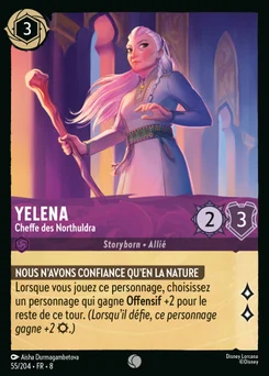 Yelena - Cheffe des Northuldra 55/204 Le Règne de Jafar