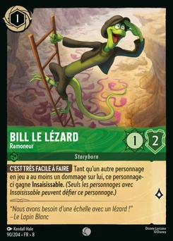Bill le Lézard - Ramoneur 90/204 Le Règne de Jafar