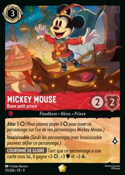Mickey Mouse - Brave petit prince 111/205 Fabuleux