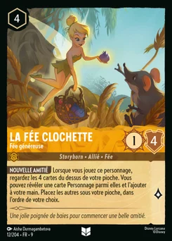 La Fée Clochette - Fée généreuse 12/205 Fabuleux