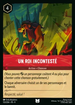 Un roi incontesté 133/205 Fabuleux