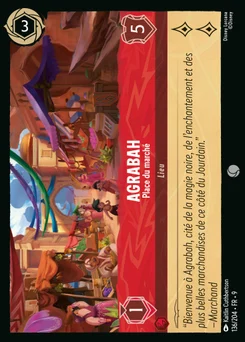 Agrabah - Place du marché 136/205 Fabuleux
