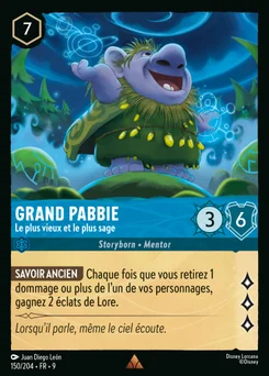 Grand Pabbie - Le plus vieux et le plus sage 150/205 Fabuleux