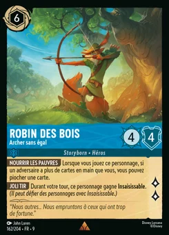 Robin des Bois - Archer sans égal 162/205 Fabuleux