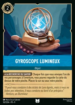 Gyroscope lumineux 167/205 Fabuleux