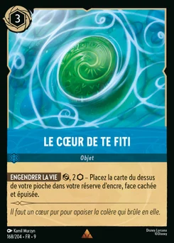 Le Cœur de Te Fiti 168/205 Fabuleux