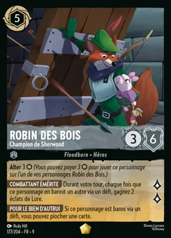 Robin des Bois - Champion de Sherwood 177/205 Fabuleux