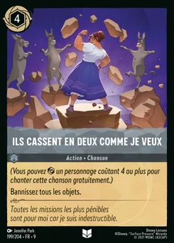 Ils cassent en deux comme je veux 199/205 Fabuleux