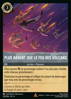 Plus ardent que le feu des volcans 201/205 Fabuleux